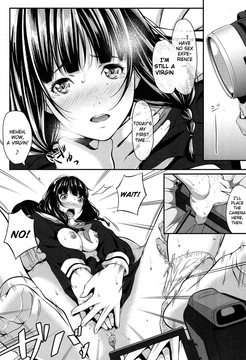 Hentai Manga Comic-Dark, and Cloudy...-Read-10